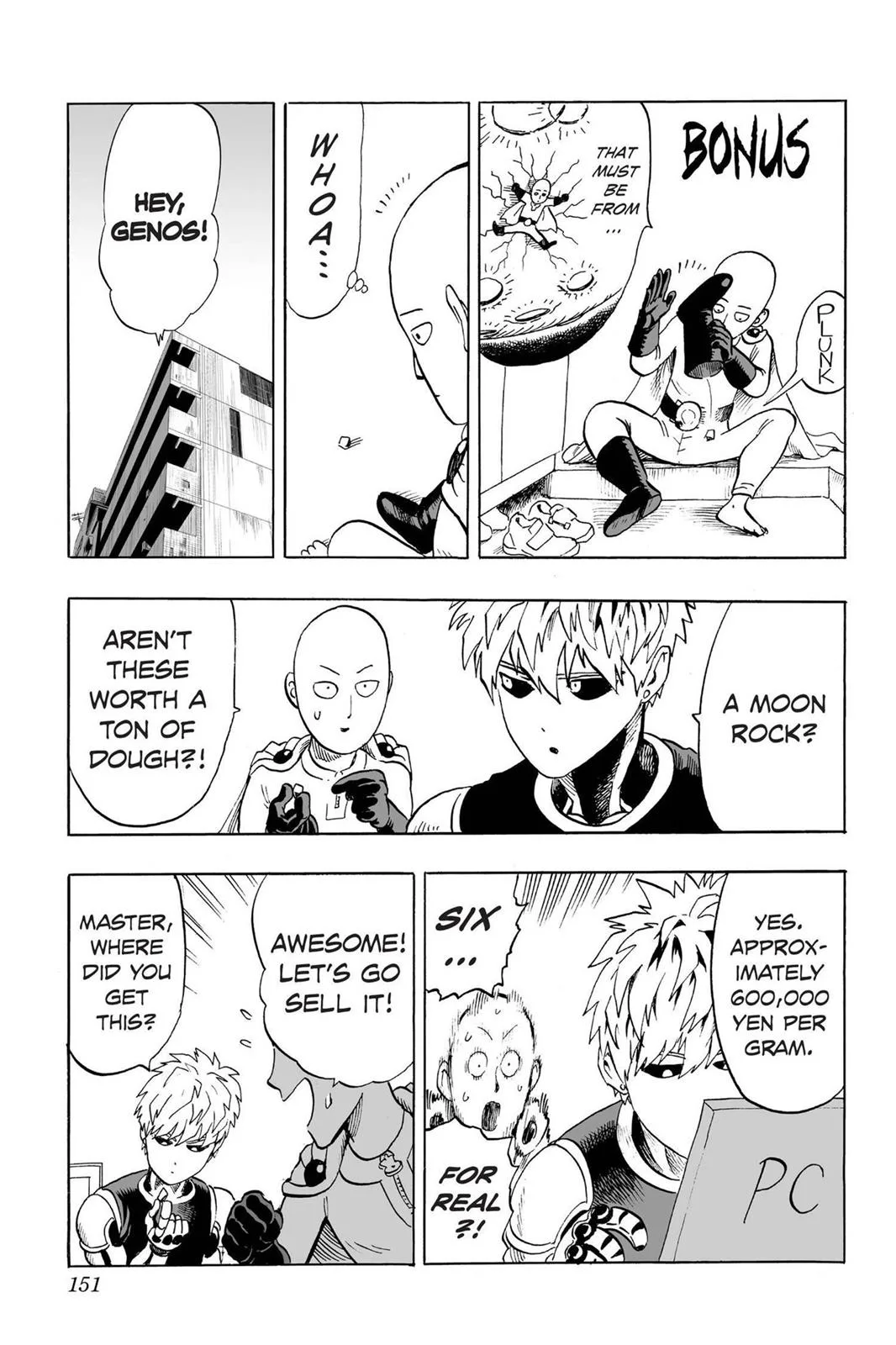 One-Punch Man Chapter 37.5 page 1