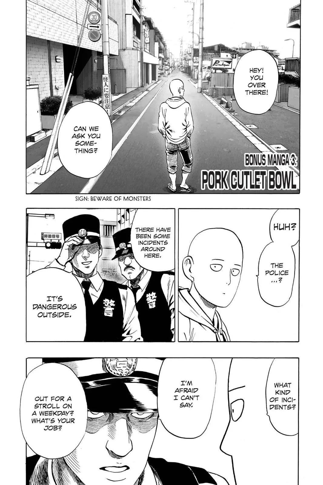 One-Punch Man Chapter 37.7 page 1