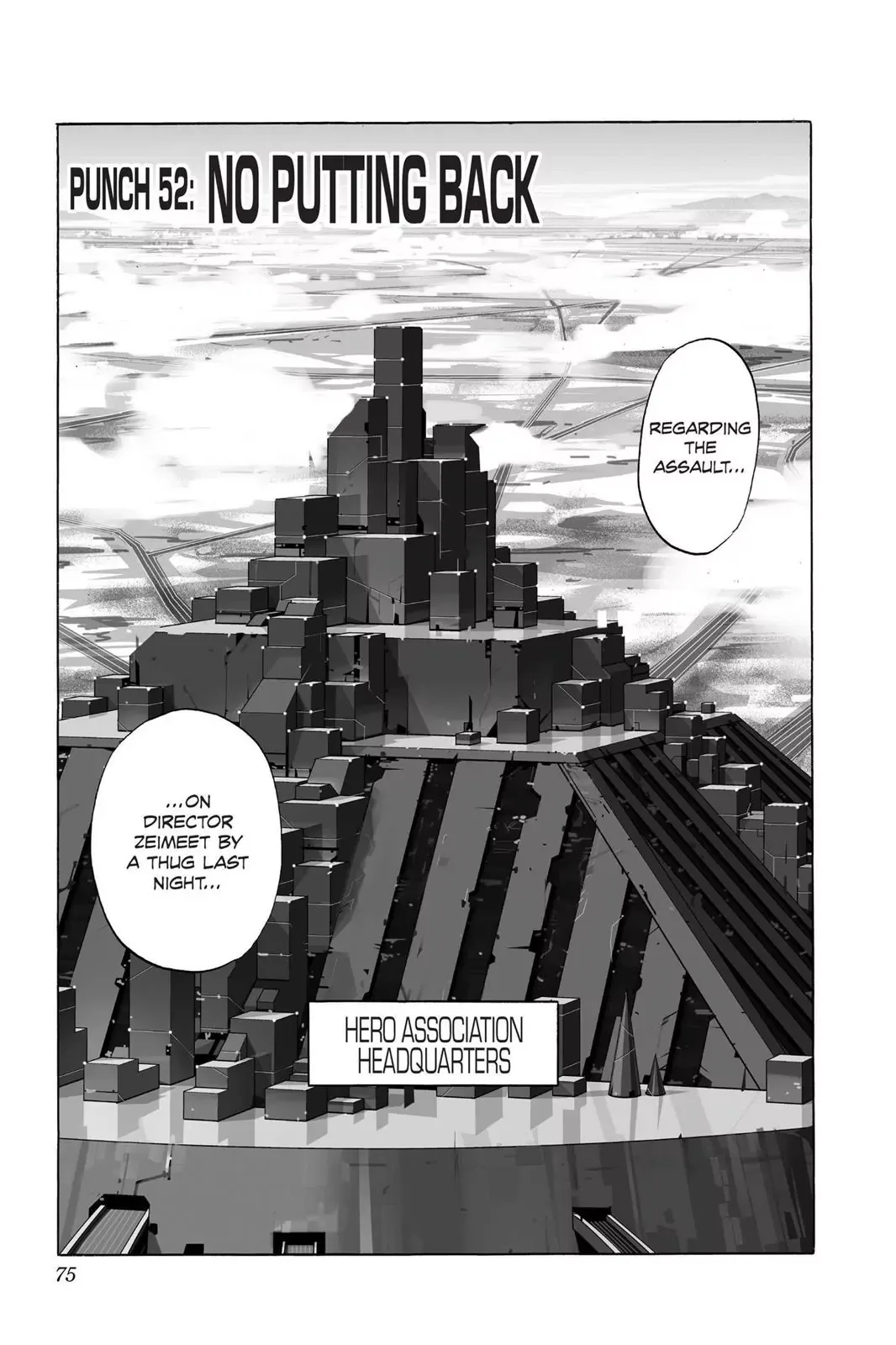 One-Punch Man Chapter 52 page 1