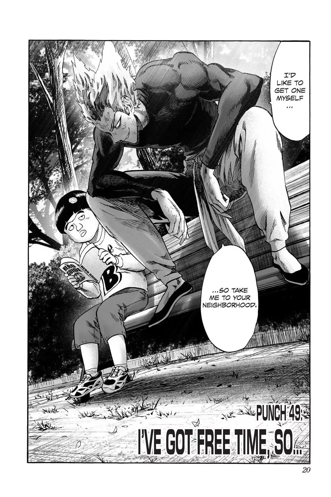 One-Punch Man Chapter 49 page 1