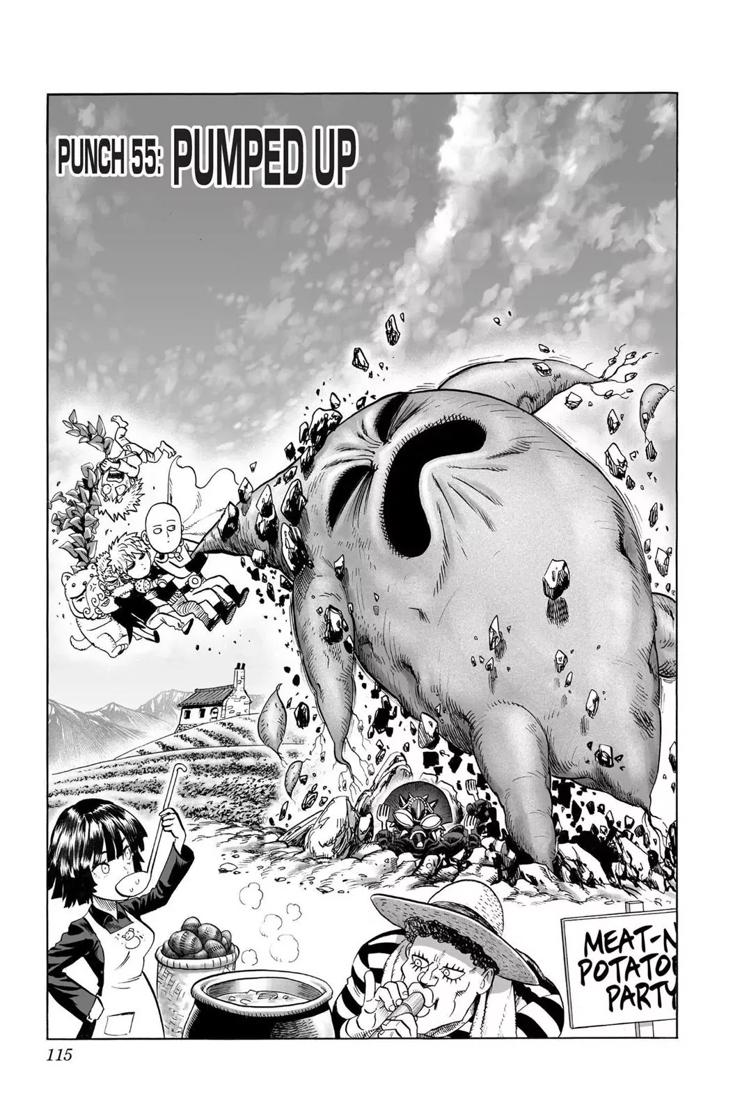 One-Punch Man Chapter 55 page 1