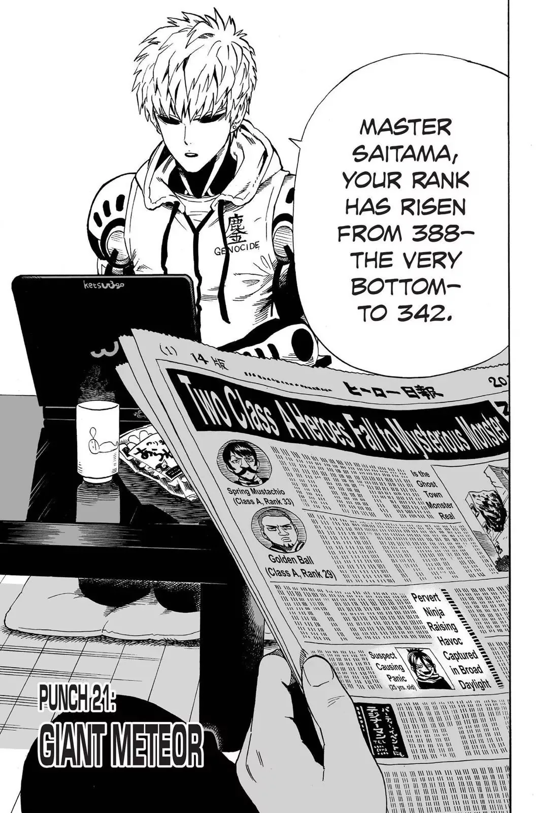 One-Punch Man Chapter 21 page 8