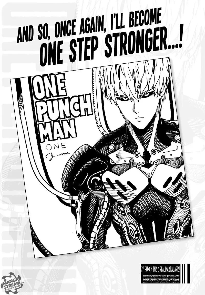 One-Punch Man Chapter 71 page 1