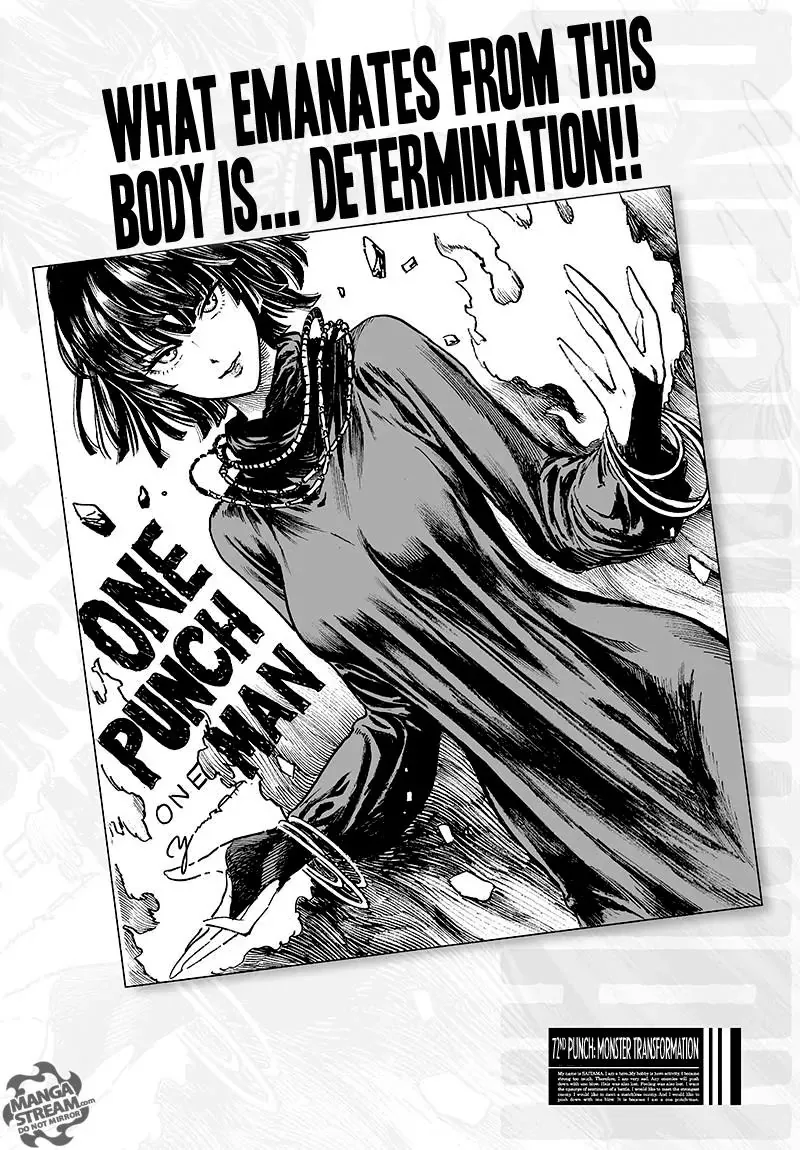 One-Punch Man Chapter 72.1 page 1
