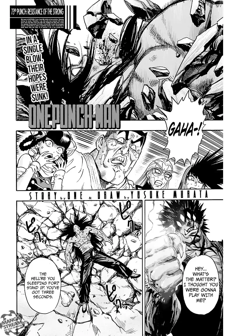 One-Punch Man Chapter 73.1 page 1