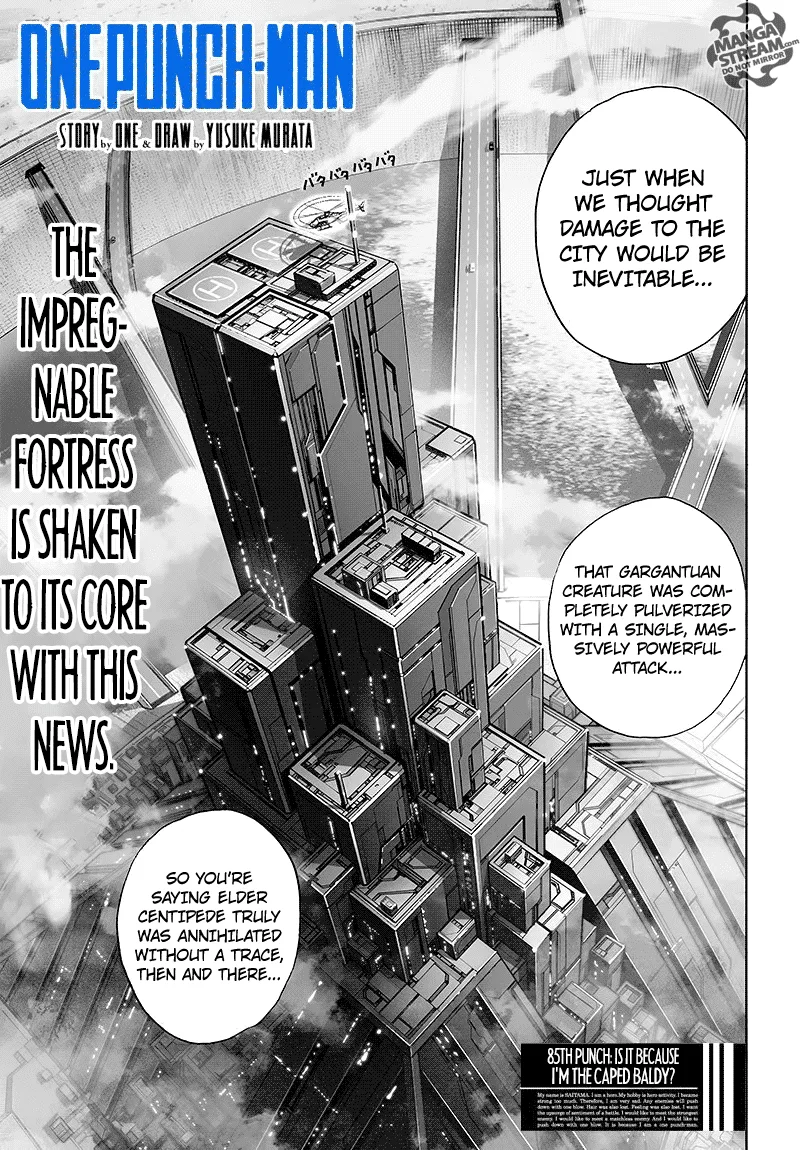One-Punch Man Chapter 85 page 1