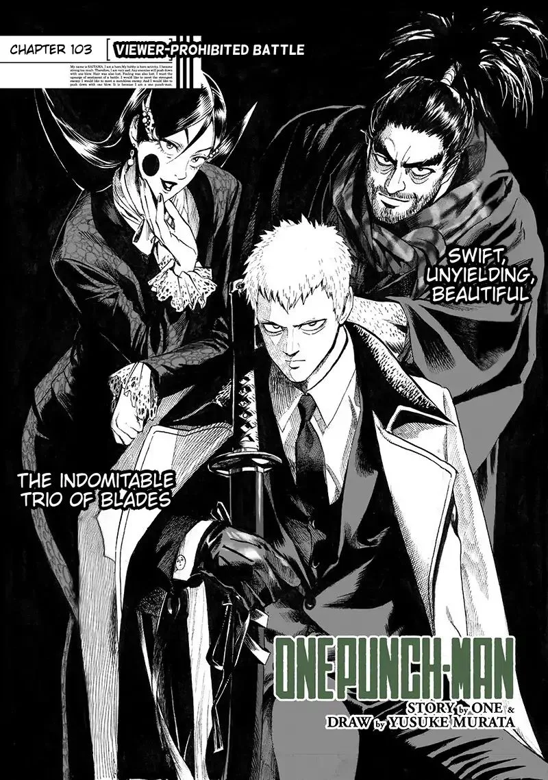 One-Punch Man Chapter 103 page 1
