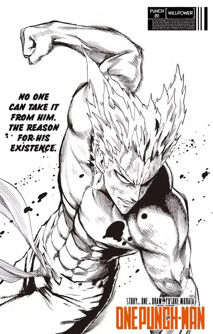 One-Punch Man Chapter 81 page 1