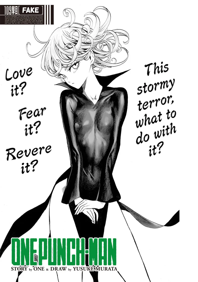 One-Punch Man Chapter 109 page 1