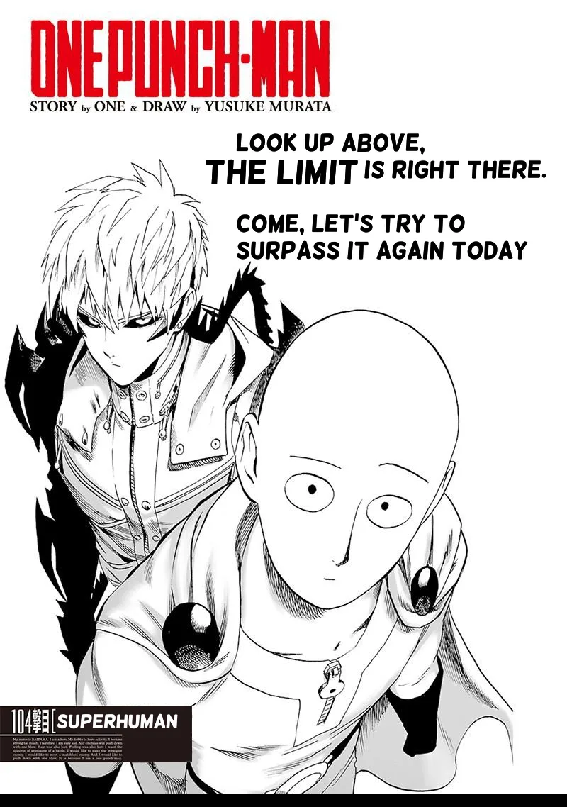 One-Punch Man Chapter 104 page 1