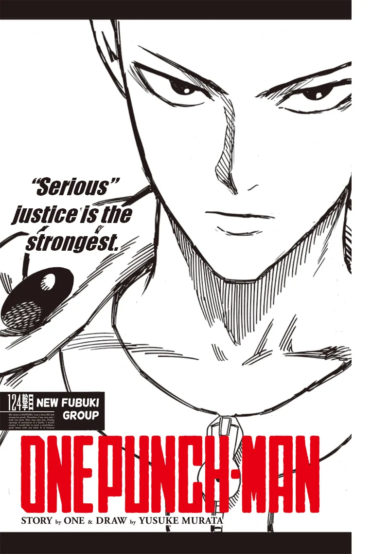One-Punch Man Chapter 124 page 1