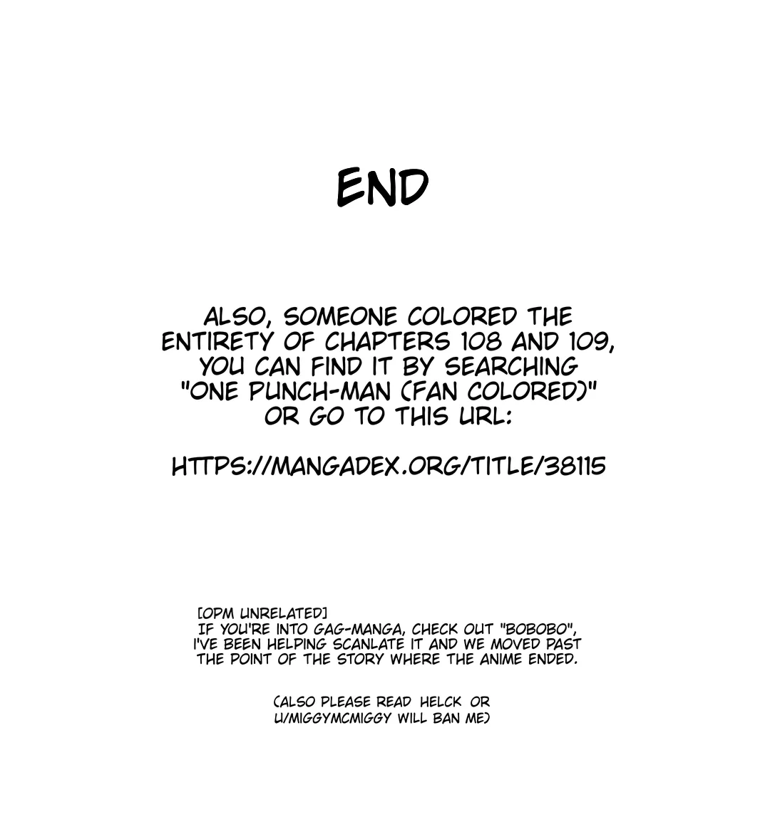One-Punch Man Chapter 110 page 28