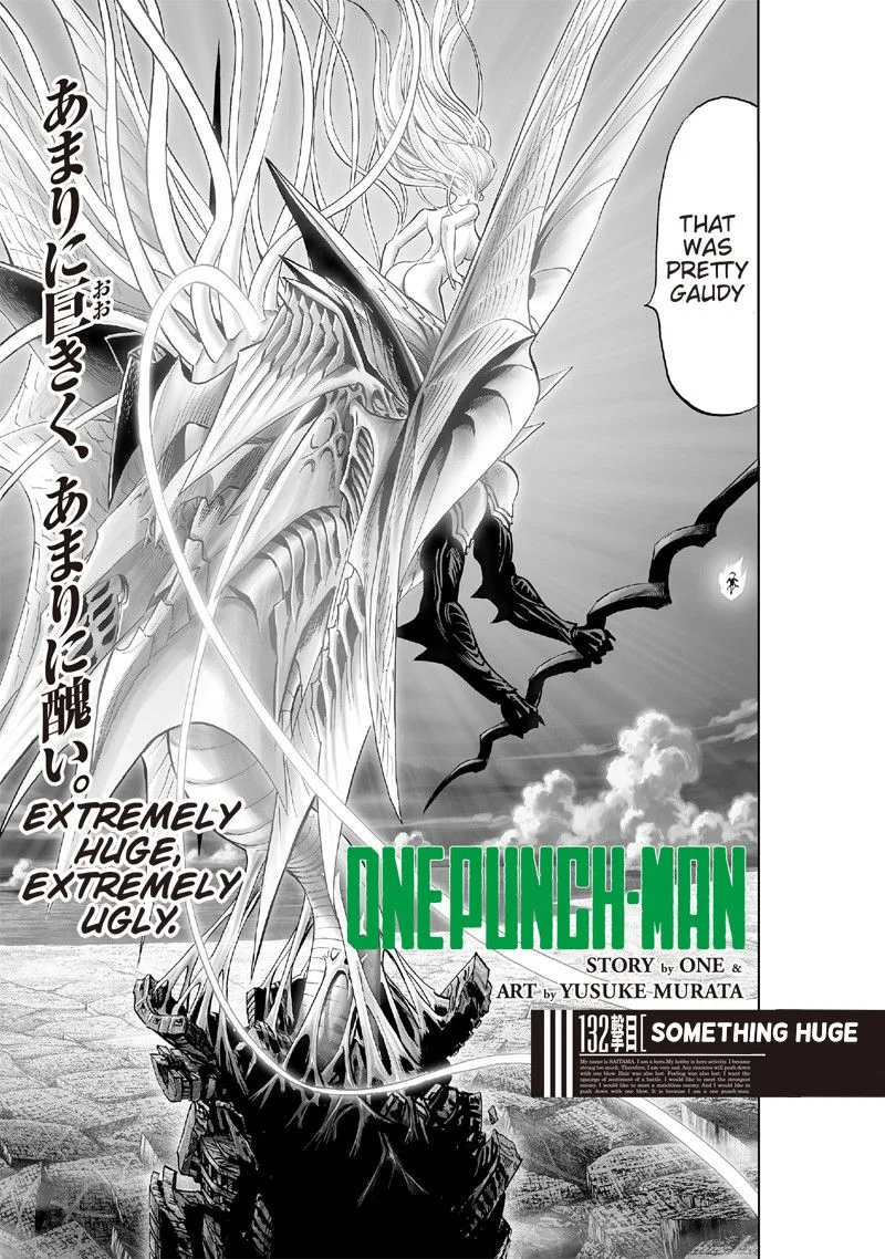 One-Punch Man Chapter 132 page 1