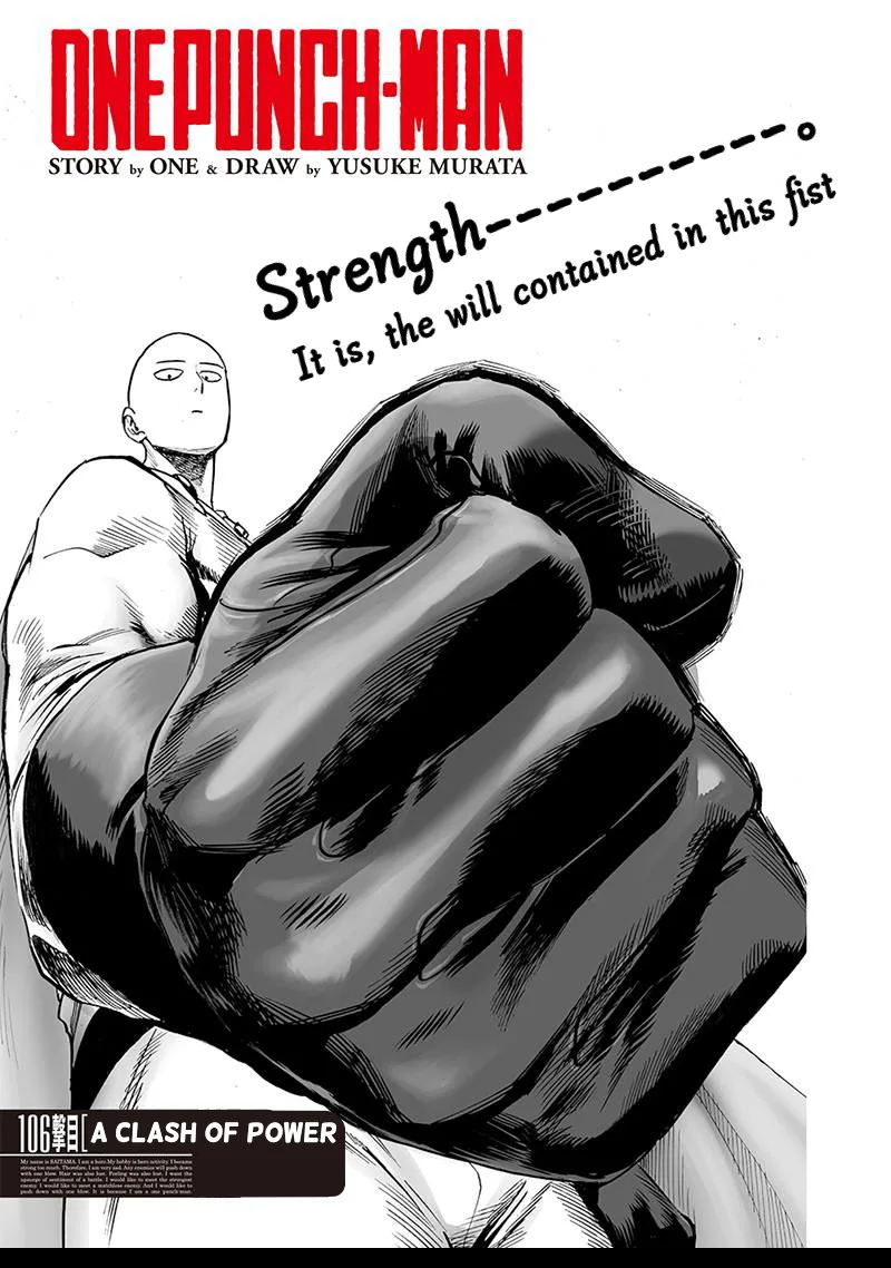One-Punch Man Chapter 106 page 1