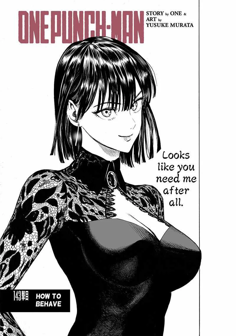 One-Punch Man Chapter 142 page 1