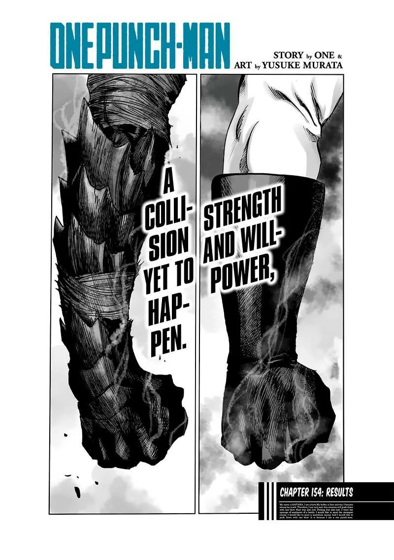 One-Punch Man Chapter 154 page 1