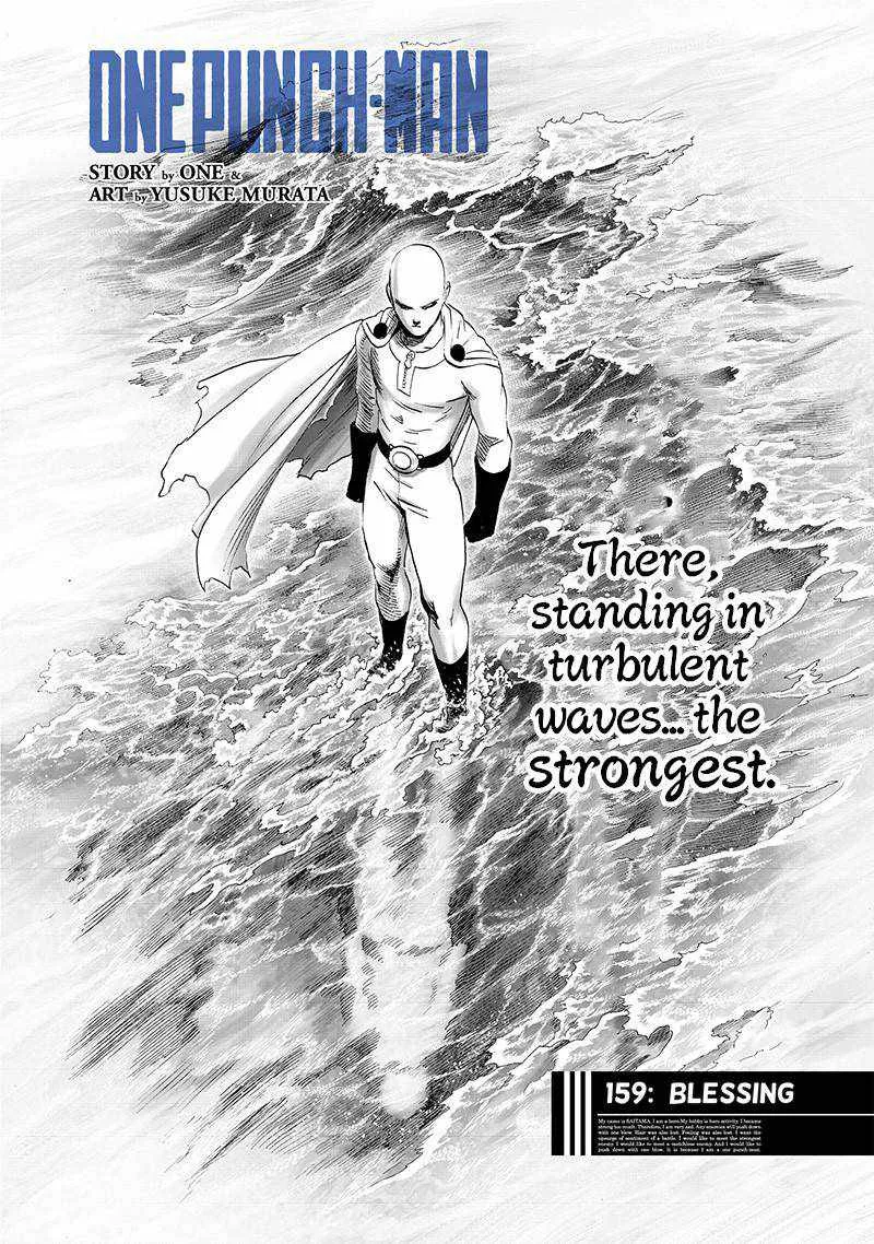 One-Punch Man Chapter 158 page 1