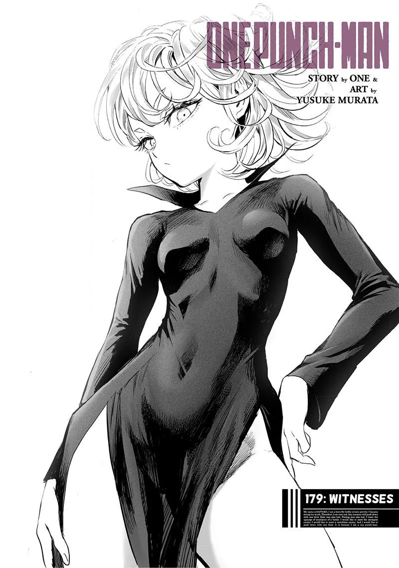 One-Punch Man Chapter 179 page 1