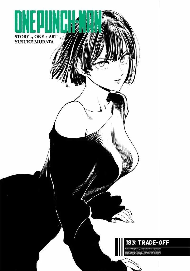One-Punch Man Chapter 183 page 1