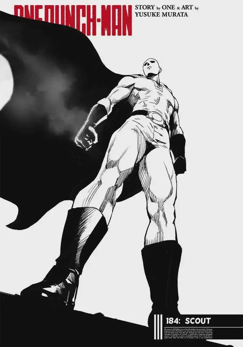One-Punch Man Chapter 184 page 1