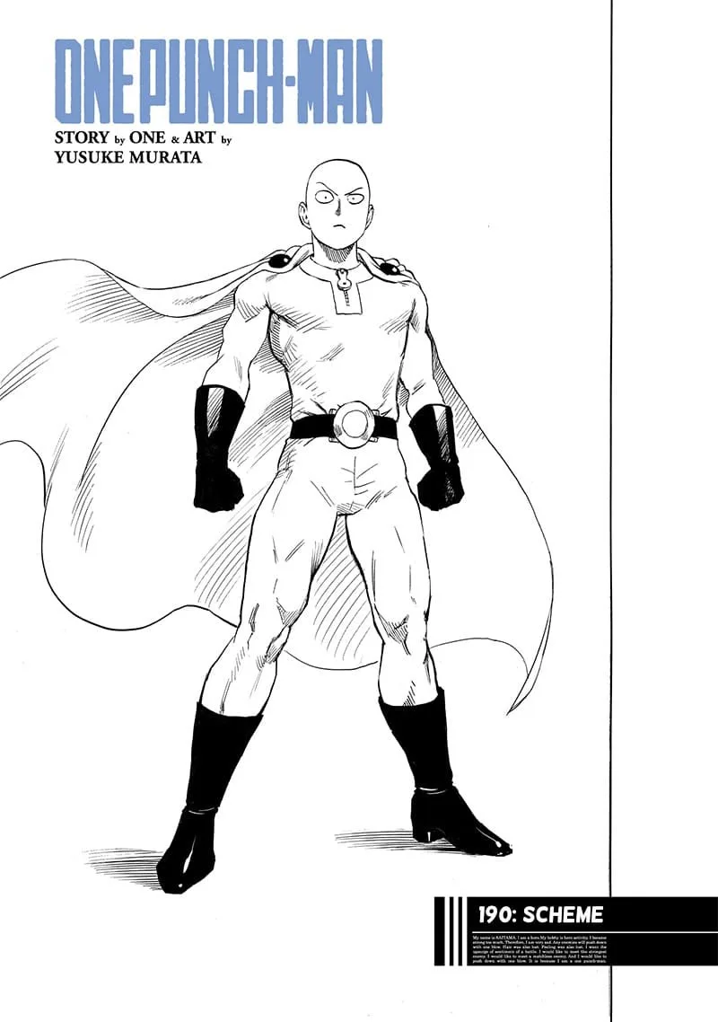 One-Punch Man Chapter 190 page 2