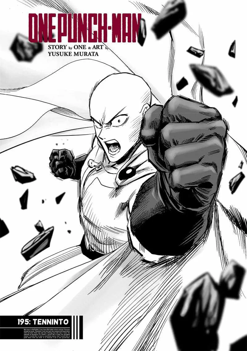 One-Punch Man Chapter 195 page 1