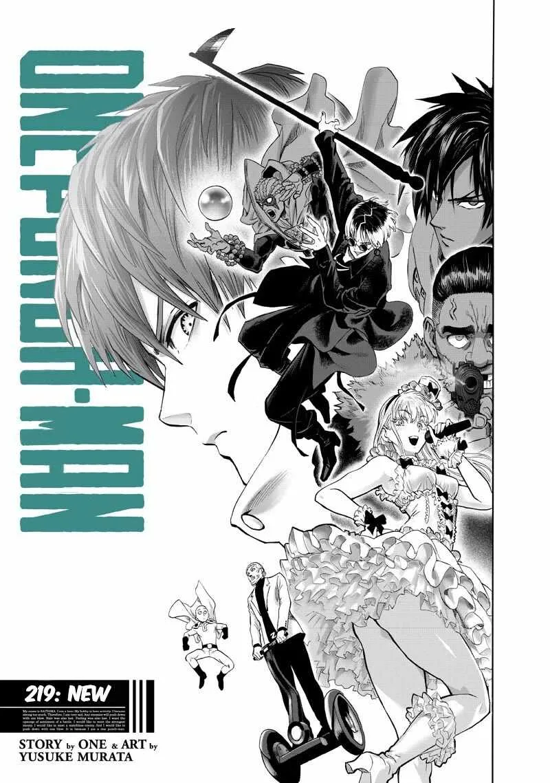 One-Punch Man Chapter 219 page 1
