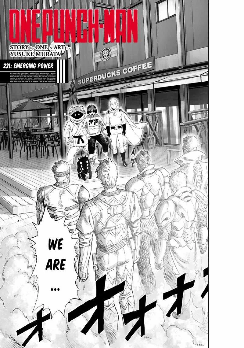 One-Punch Man Chapter 221 page 2