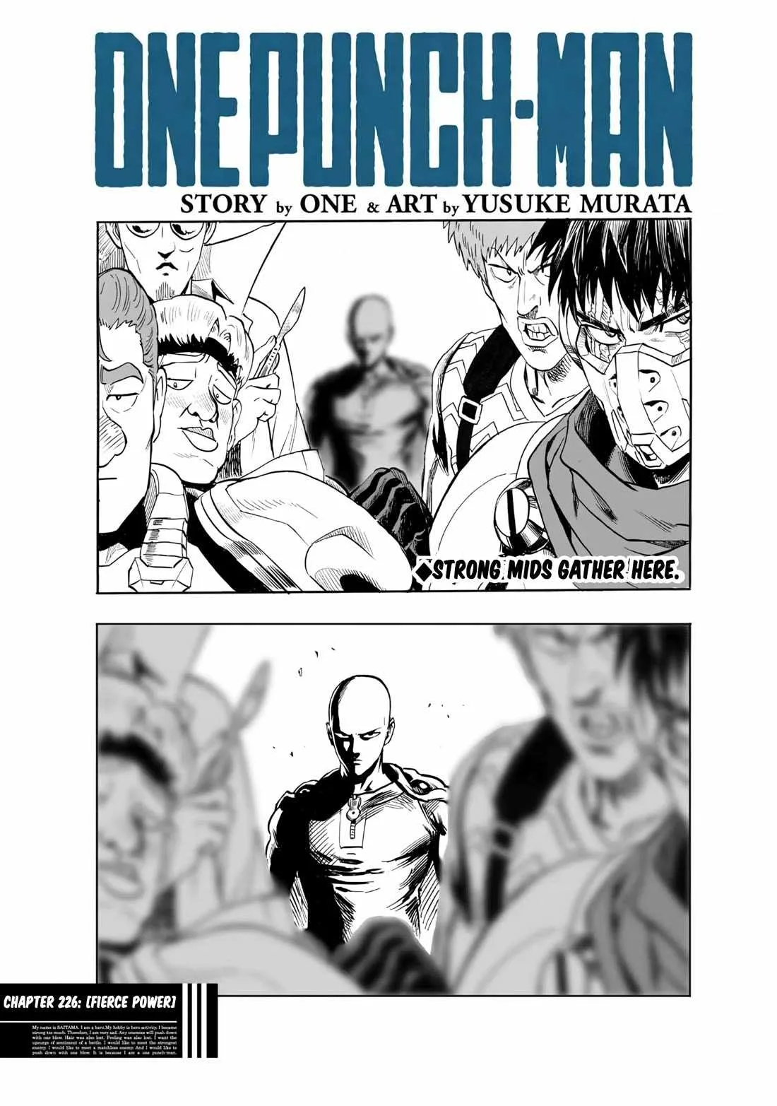 One-Punch Man Chapter 226 page 1