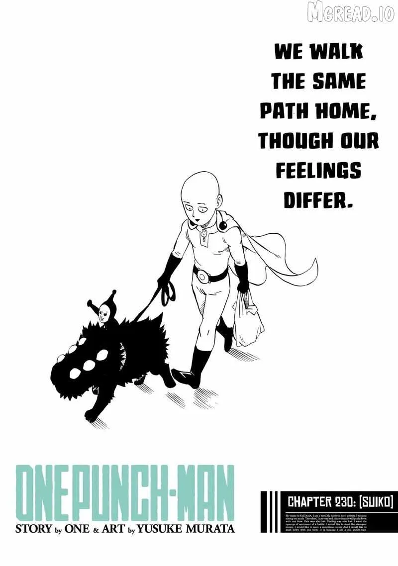 One-Punch Man Chapter 230 page 1