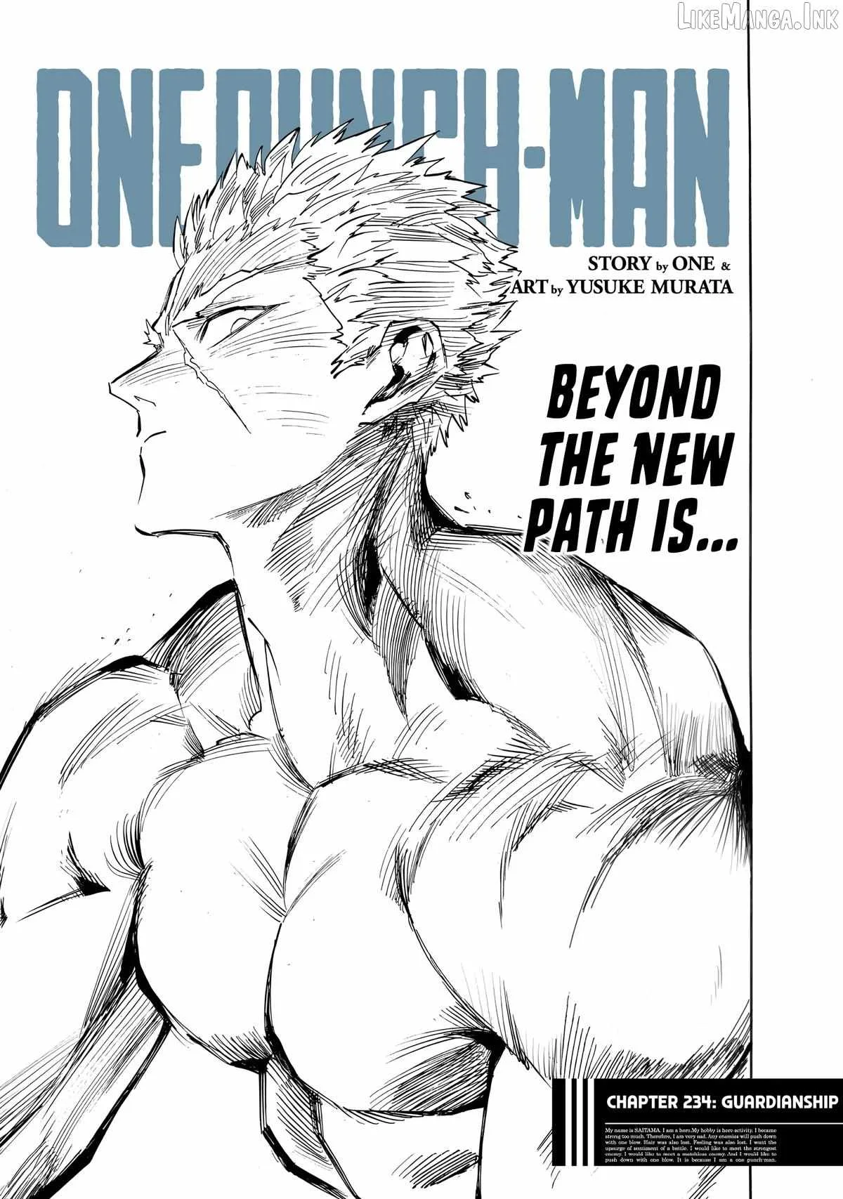 One-Punch Man Chapter 234 page 1