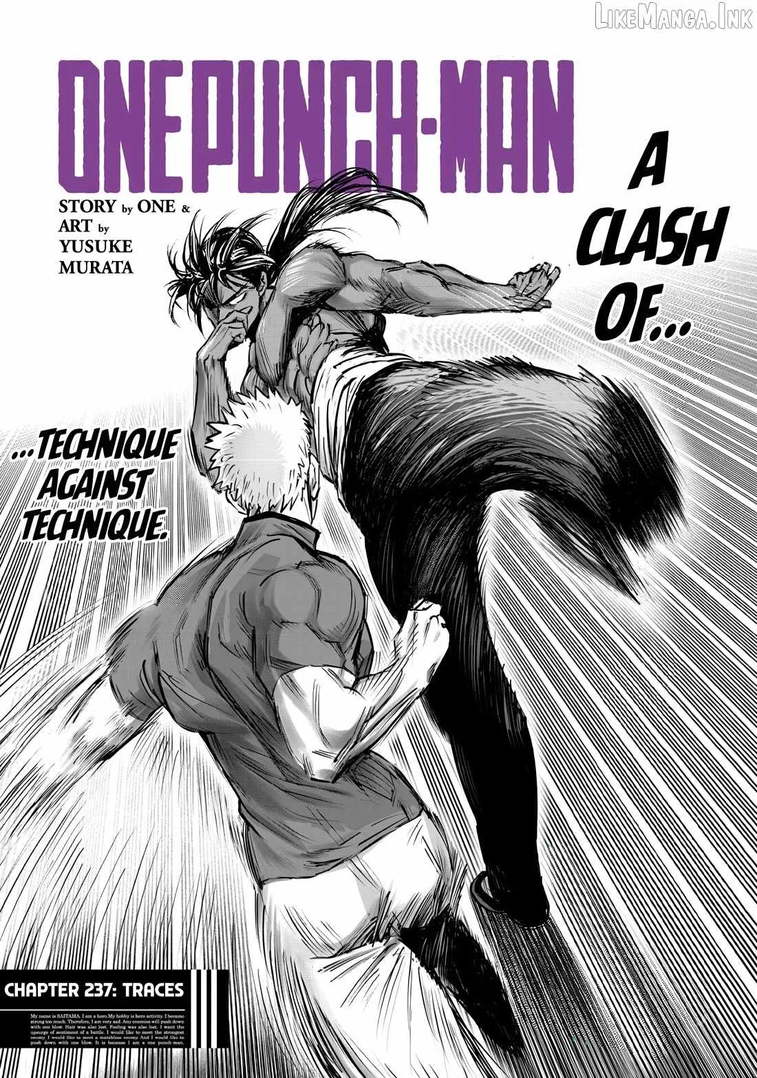 One-Punch Man Chapter 237 page 1