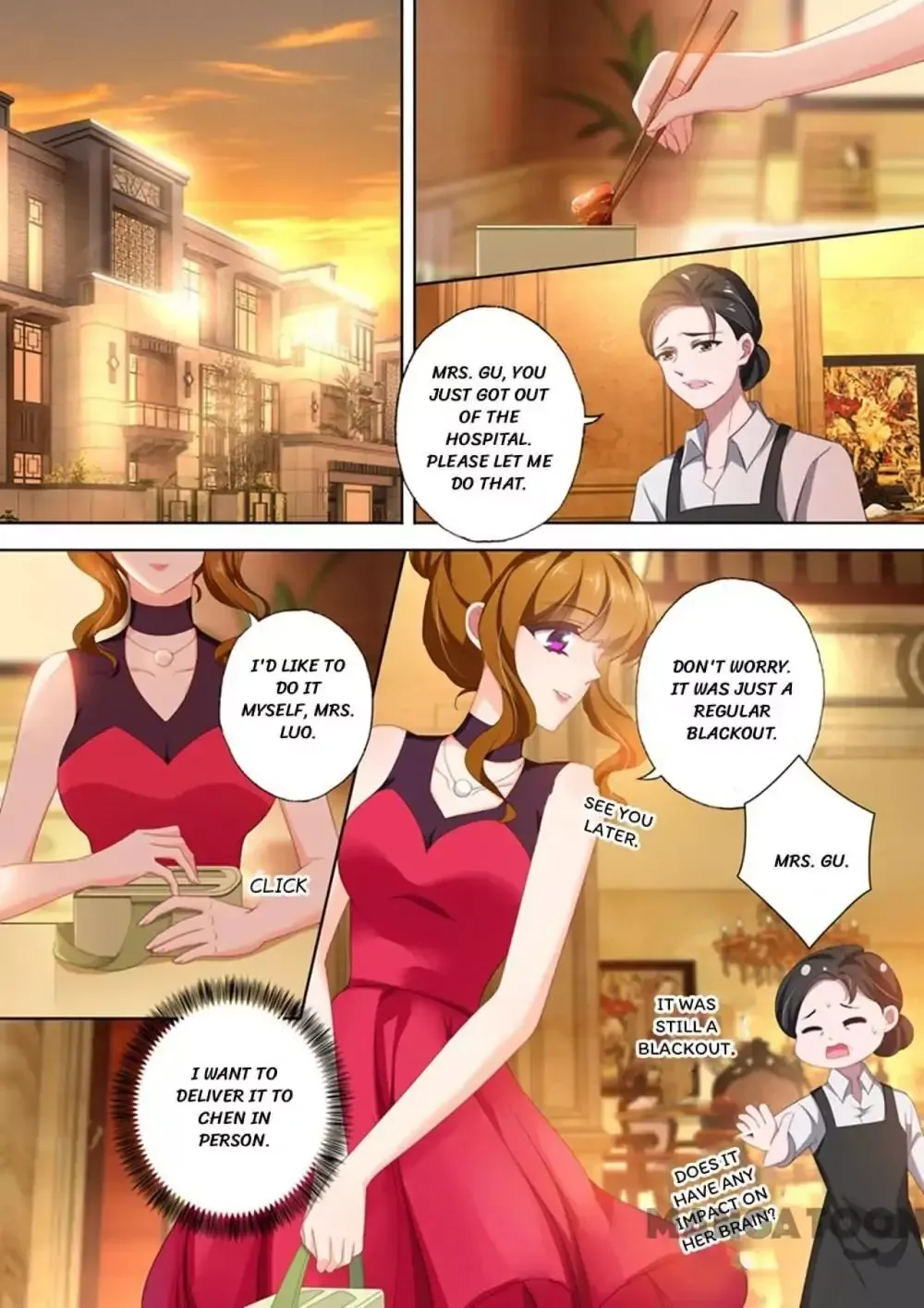 The Expensive Ex-Wife Of A Wealthy Family Chapter 404 page 8