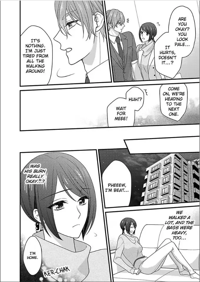 Kaerenai Yoru Kiken na Joushi to Love Hotel Chapter 36 page 14