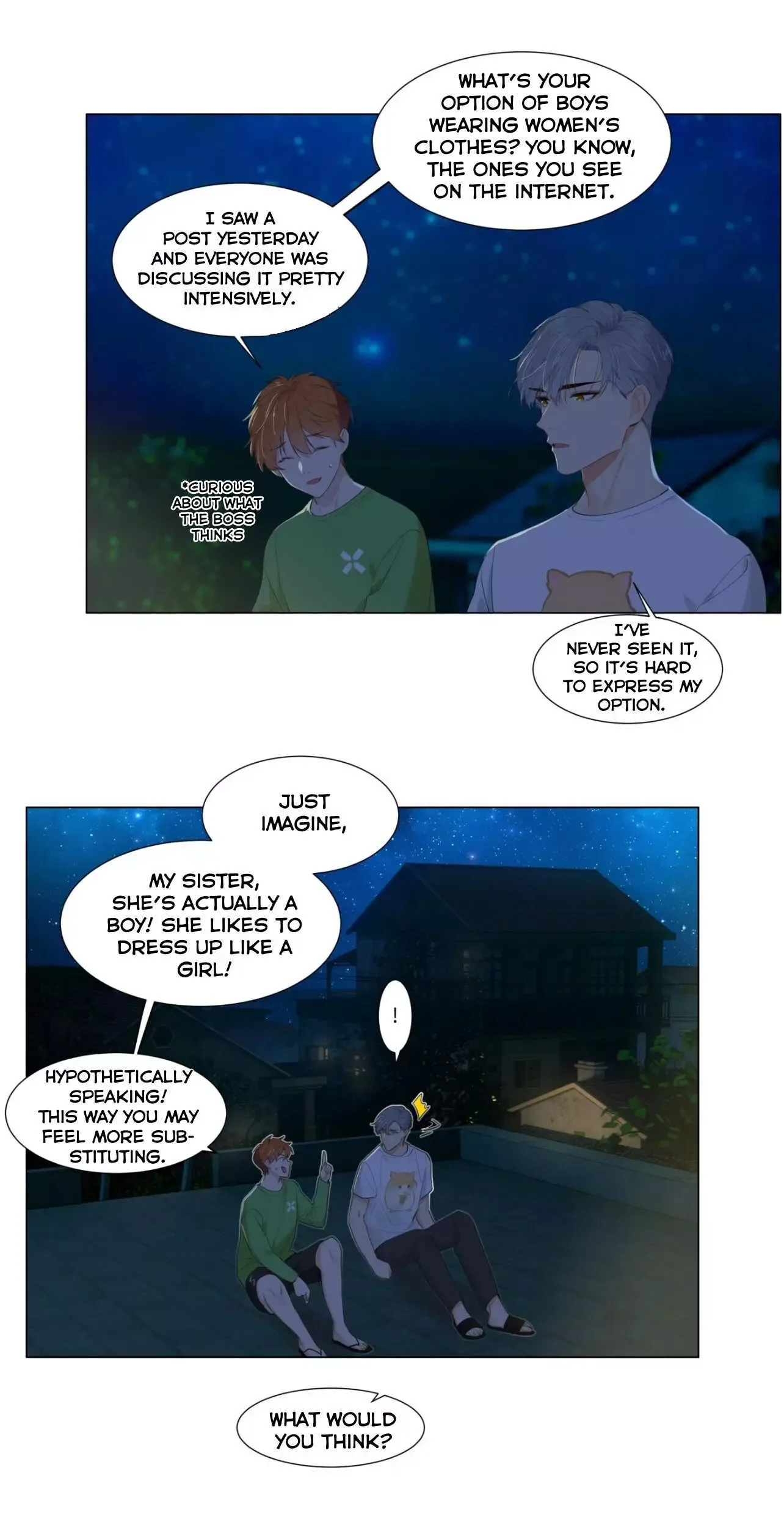 It's Not That I Want to Wear Women's Clothing Chapter 44 page 7