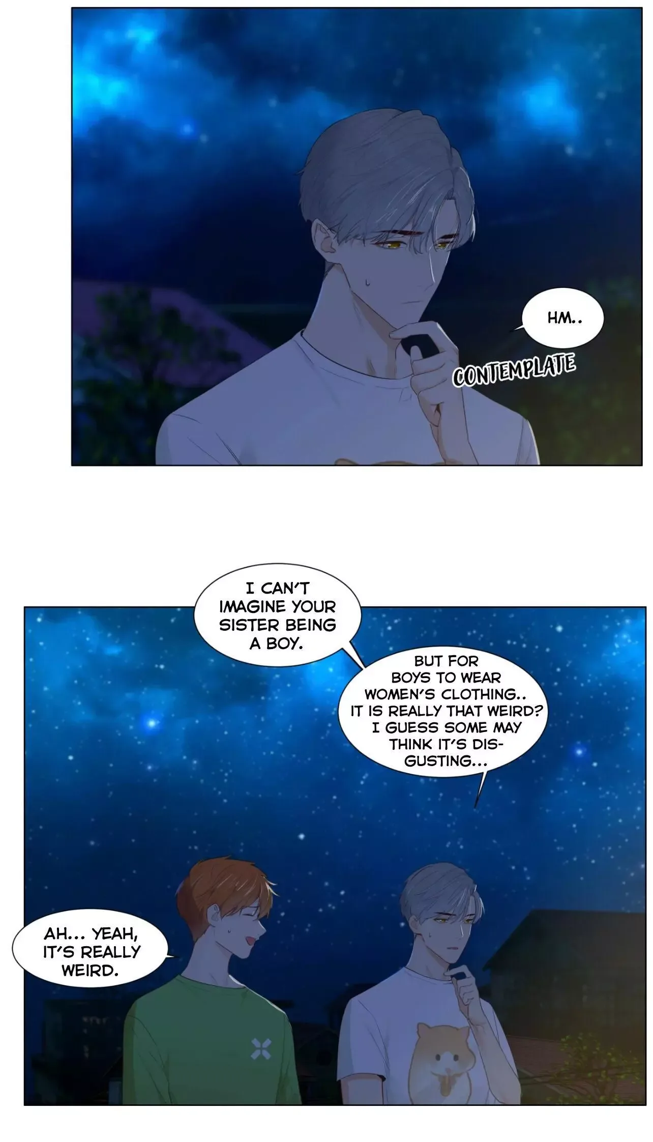 It's Not That I Want to Wear Women's Clothing Chapter 44 page 8