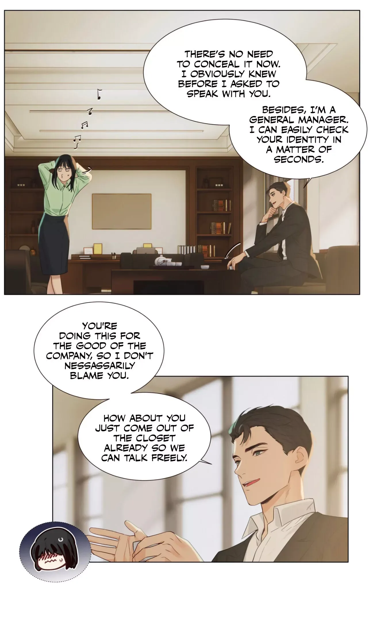 It's Not That I Want to Wear Women's Clothing Chapter 54 page 22