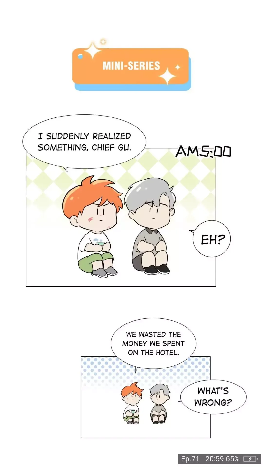 It's Not That I Want to Wear Women's Clothing Chapter 71 page 53