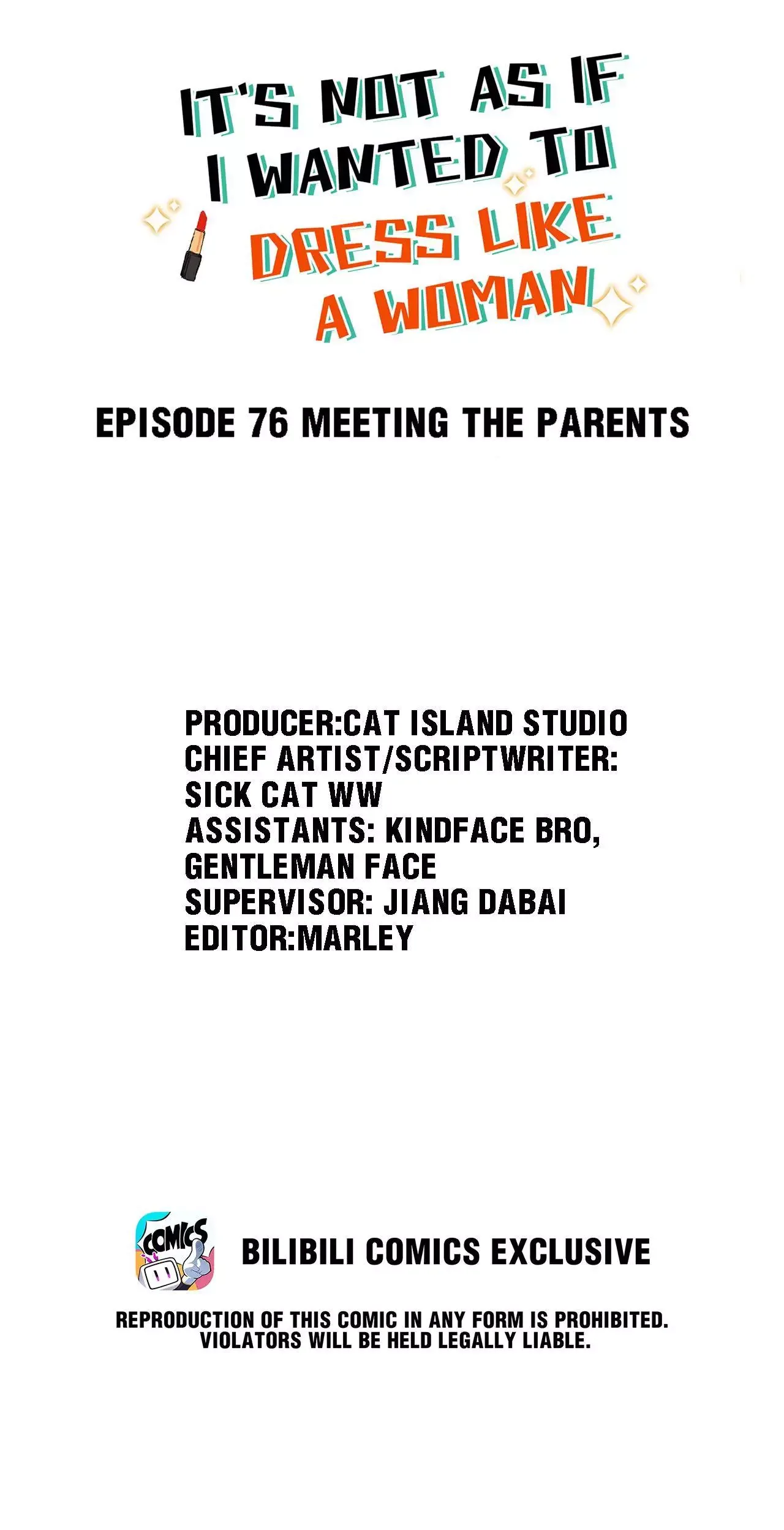 It's Not That I Want to Wear Women's Clothing Chapter 76 page 2