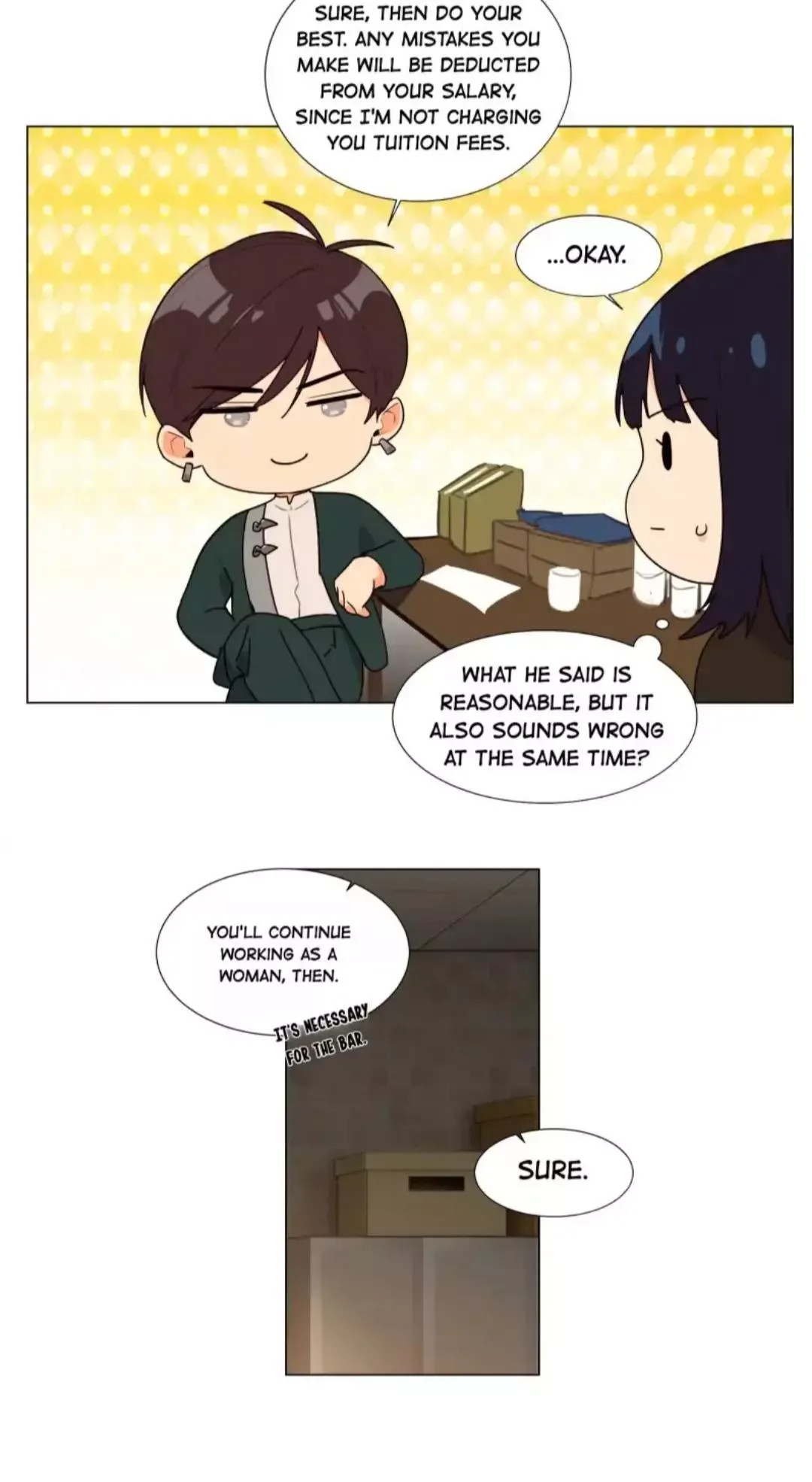 It's Not That I Want to Wear Women's Clothing Chapter 102 page 13