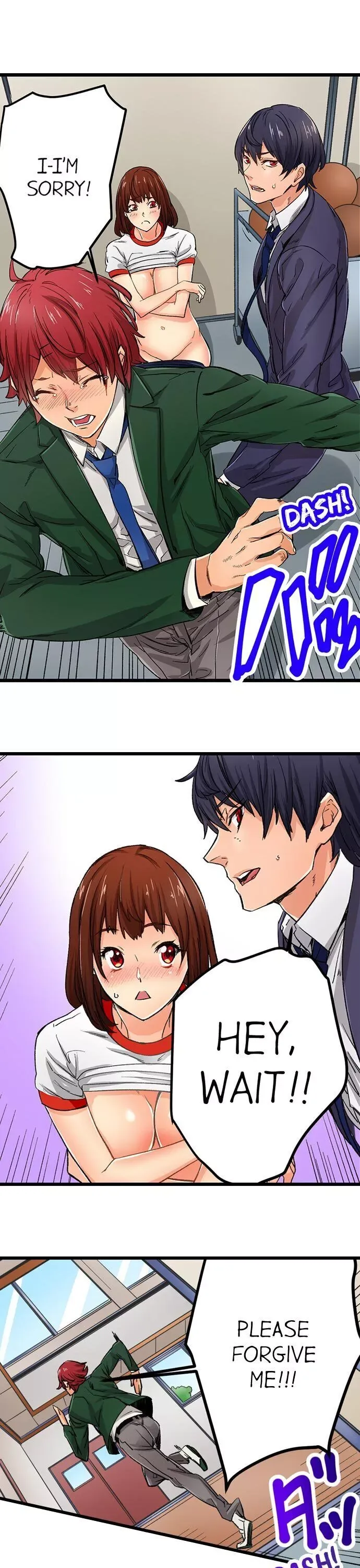 “Naibu No Hinto” Wa Sekkusude Wa Arimasen Chapter 10 page 8