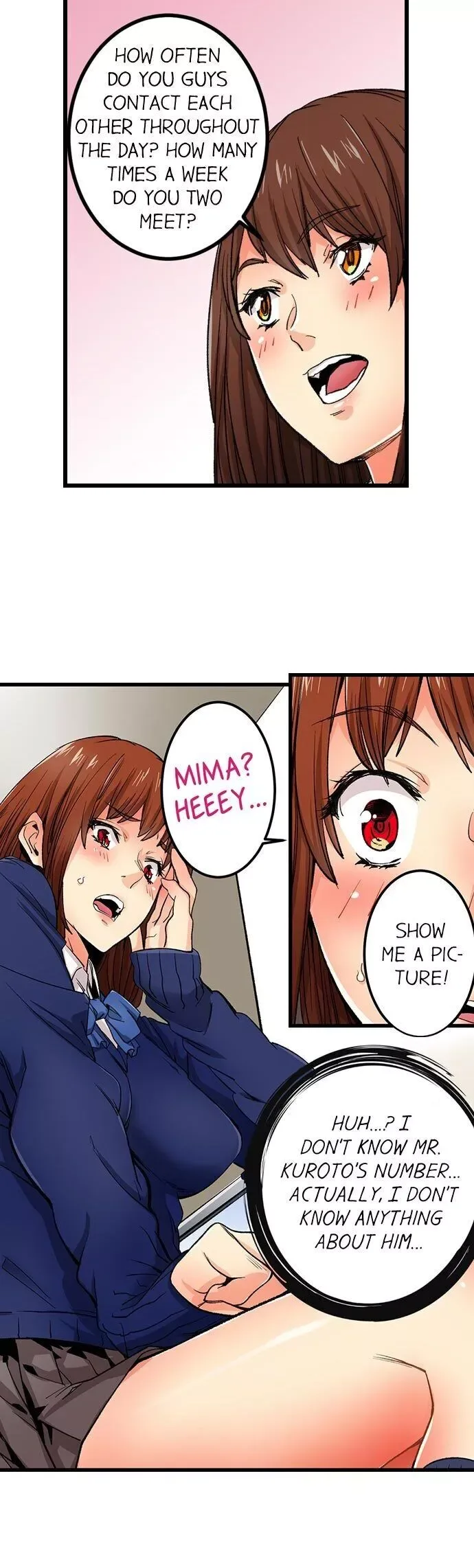 “Naibu No Hinto” Wa Sekkusude Wa Arimasen Chapter 19 page 7
