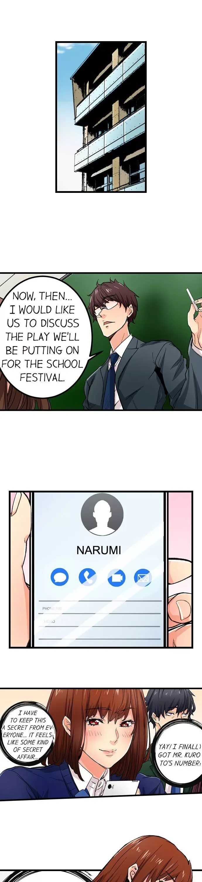 “Naibu No Hinto” Wa Sekkusude Wa Arimasen Chapter 22 page 3