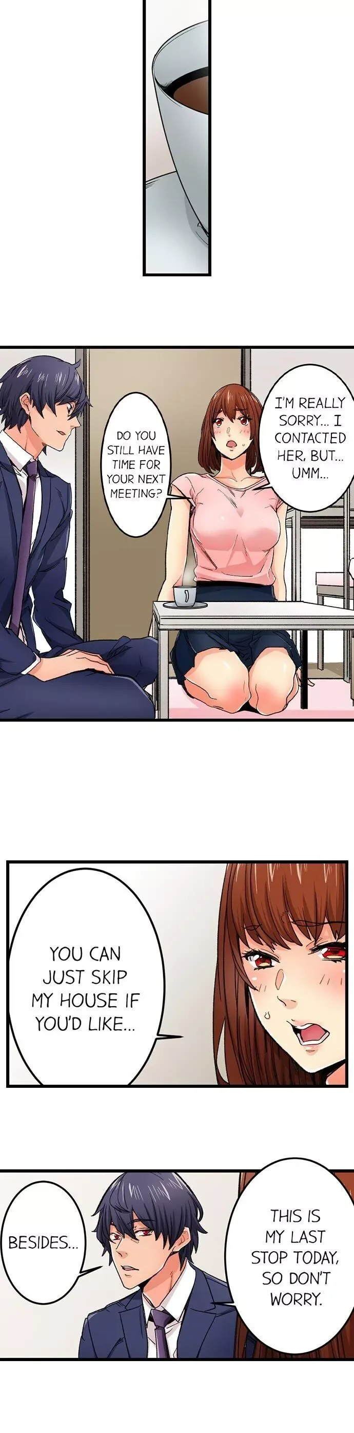 “Naibu No Hinto” Wa Sekkusude Wa Arimasen Chapter 35 page 4