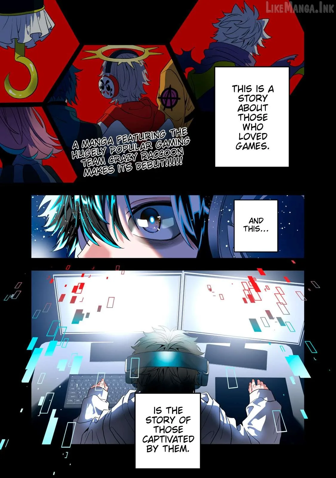 CRBR: Crazy Raccoon Battle Royale Chapter 0 page 1