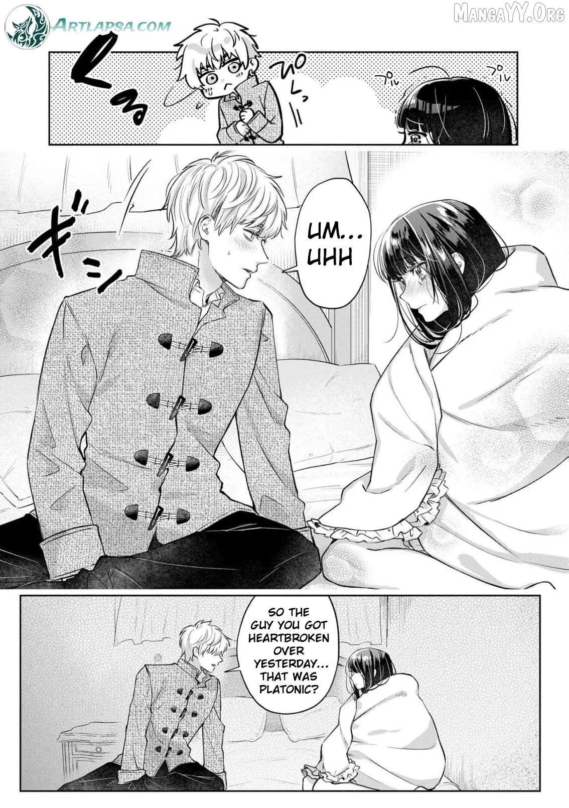The Snow Maiden Who Can't Be Honest Is Sweetly Melted by the Sleeping Dragon Knight Chapter 3 page 23