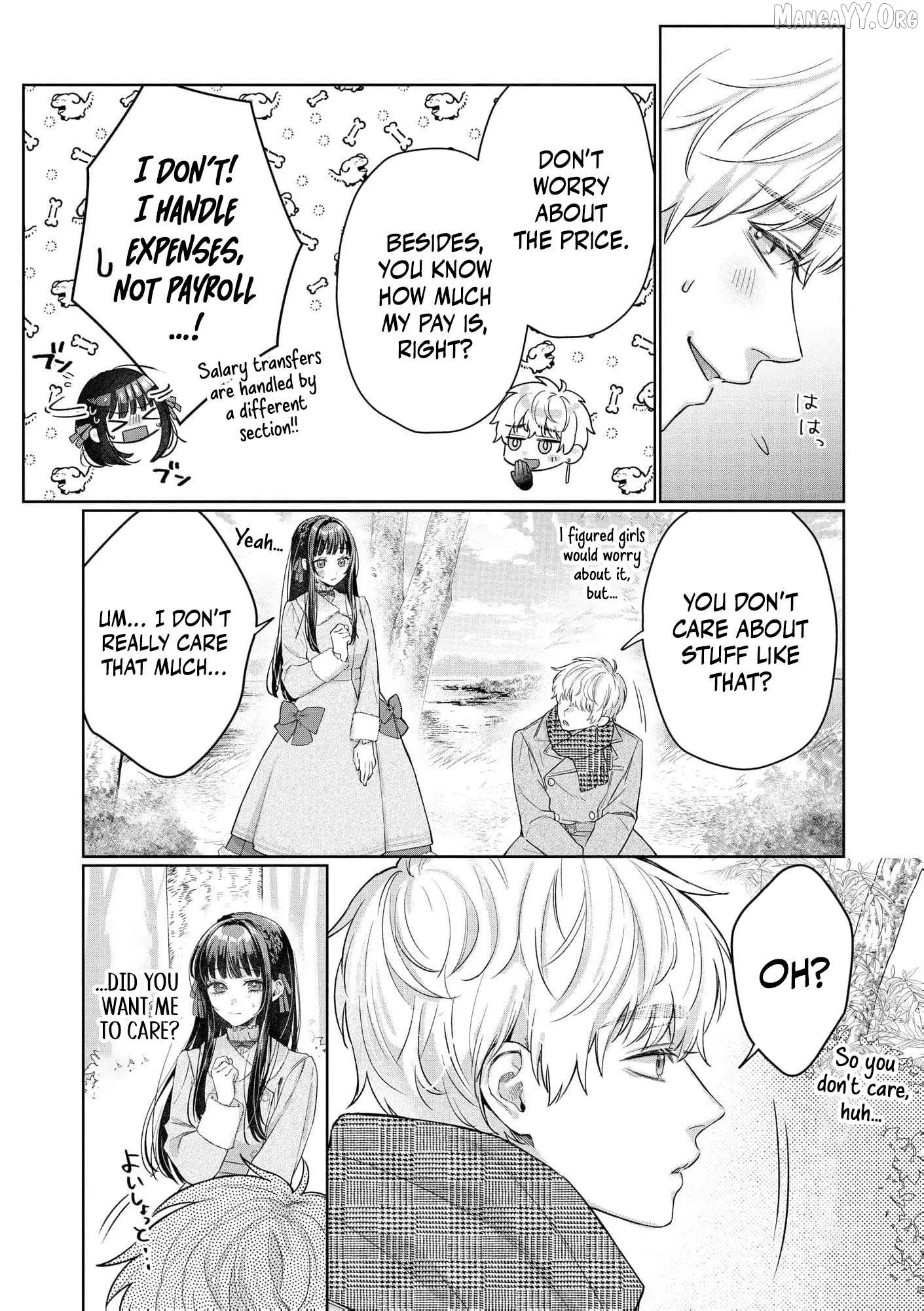 The Snow Maiden Who Can't Be Honest Is Sweetly Melted by the Sleeping Dragon Knight Chapter 6 page 10