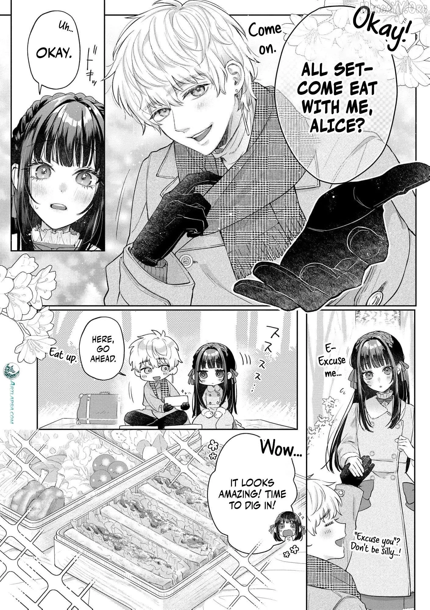 The Snow Maiden Who Can't Be Honest Is Sweetly Melted by the Sleeping Dragon Knight Chapter 6 page 11
