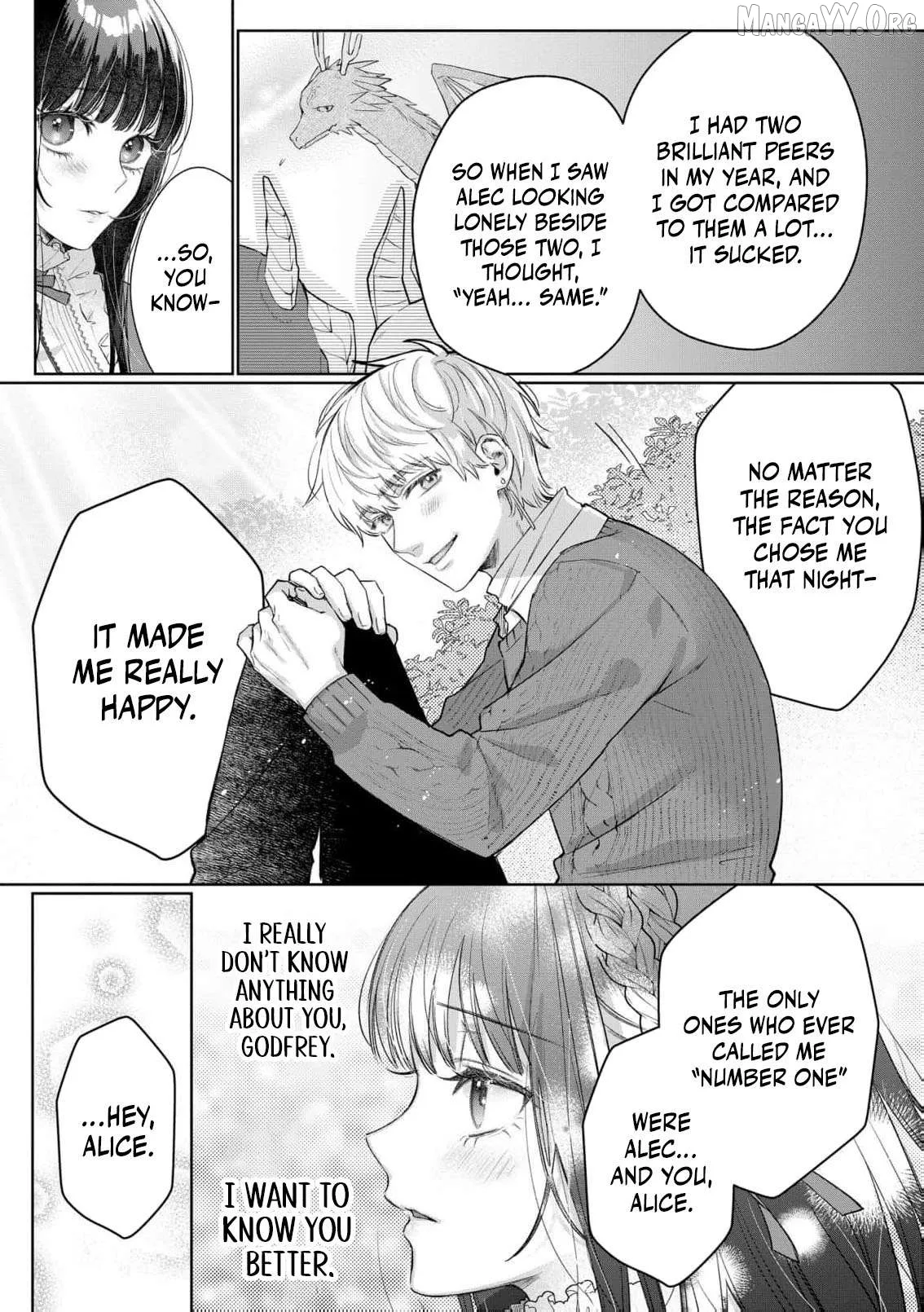 The Snow Maiden Who Can't Be Honest Is Sweetly Melted by the Sleeping Dragon Knight Chapter 6 page 14