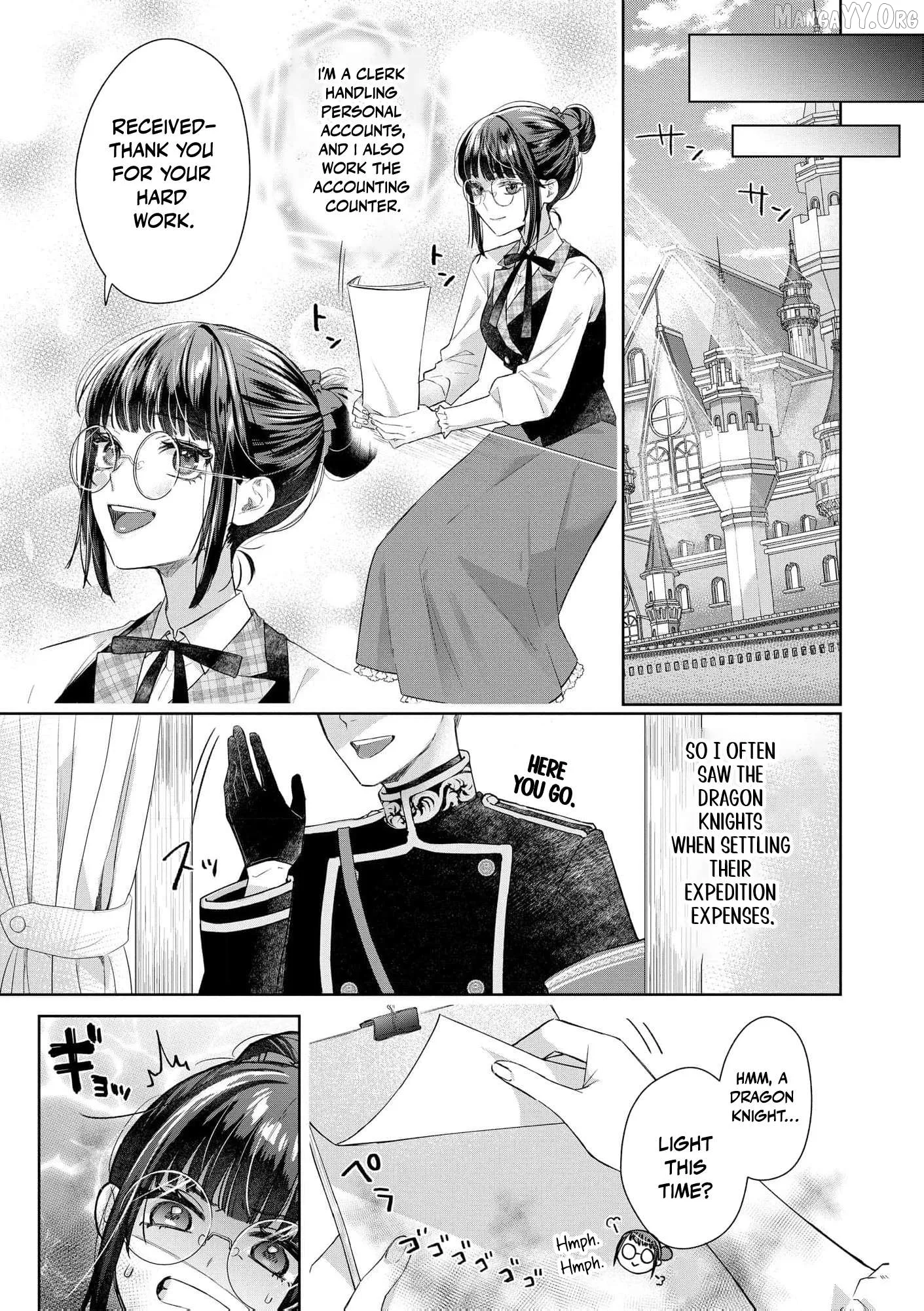 The Snow Maiden Who Can't Be Honest Is Sweetly Melted by the Sleeping Dragon Knight Chapter 1 page 35